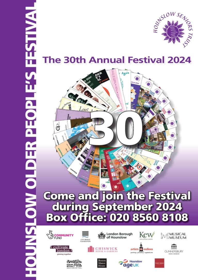 Hounslow Older People's Festival 2024 cover
