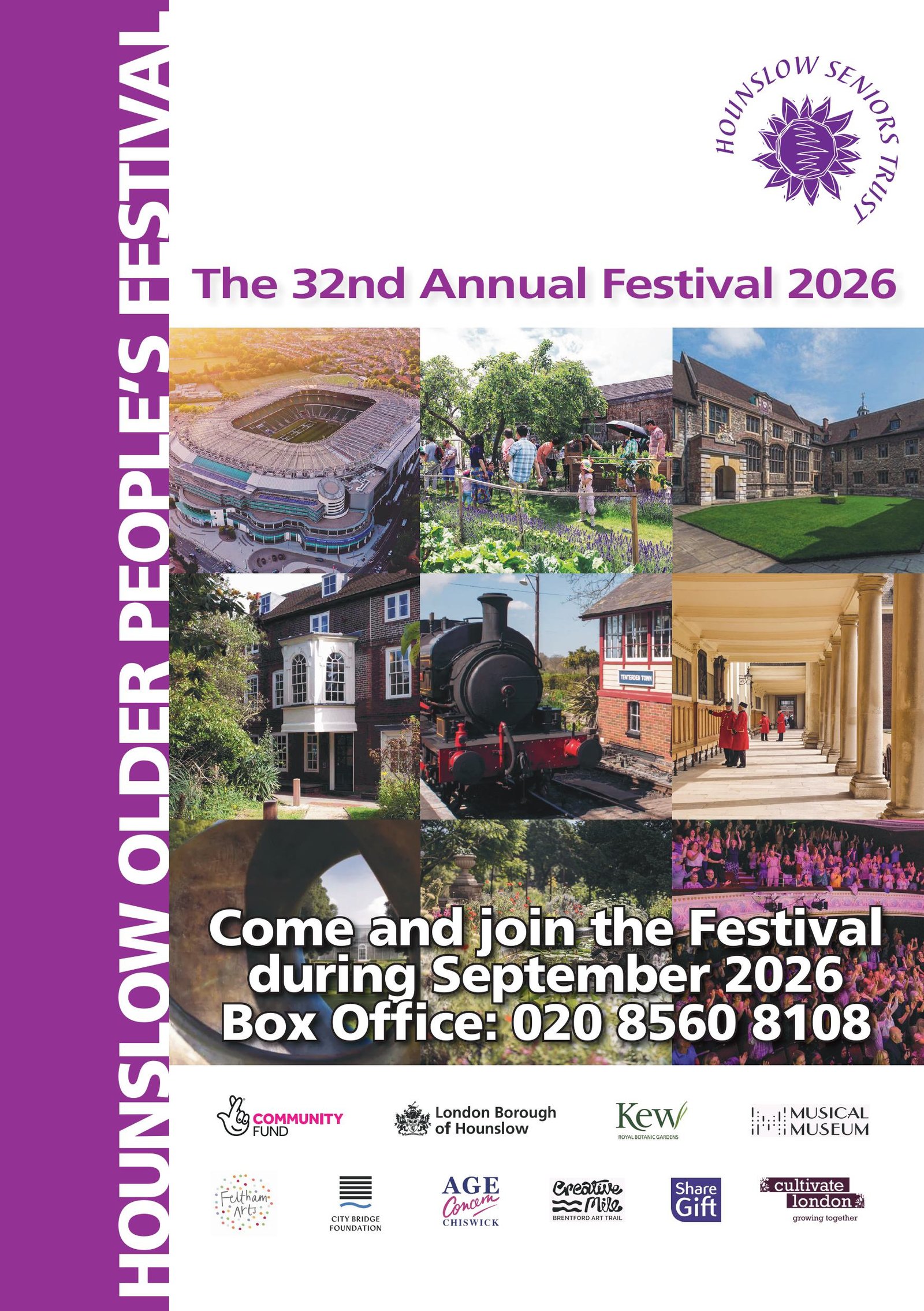 Front page Hounslow Older People's Festival